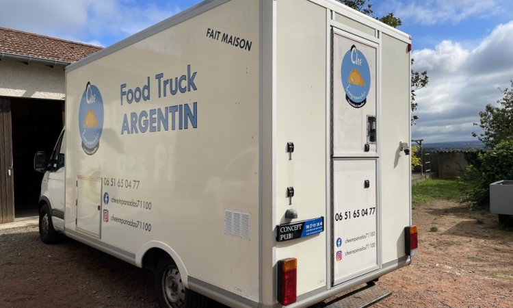 Concept' Pub - Flocage d'un food truck à Mâcon