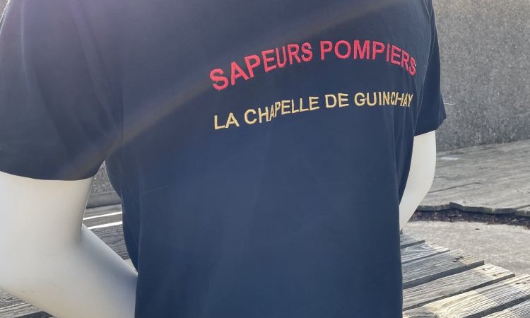 Concept' Pub - Broderie sur polos des sapeurs-pompiers de La Chapelle de Guinchay