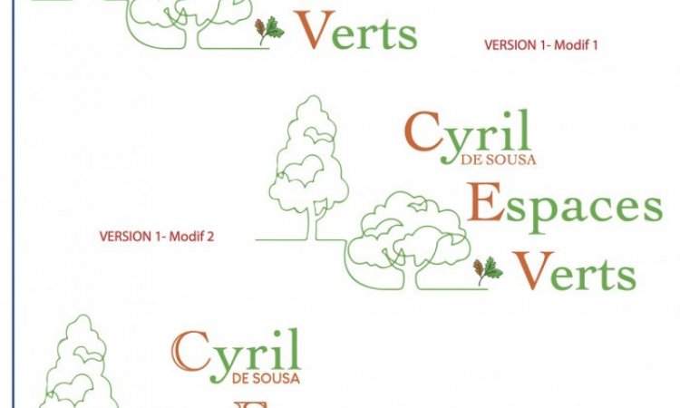 Concept' Pub - Reprise d'un logo pour un paysagiste à La Chapelle de Guinchay